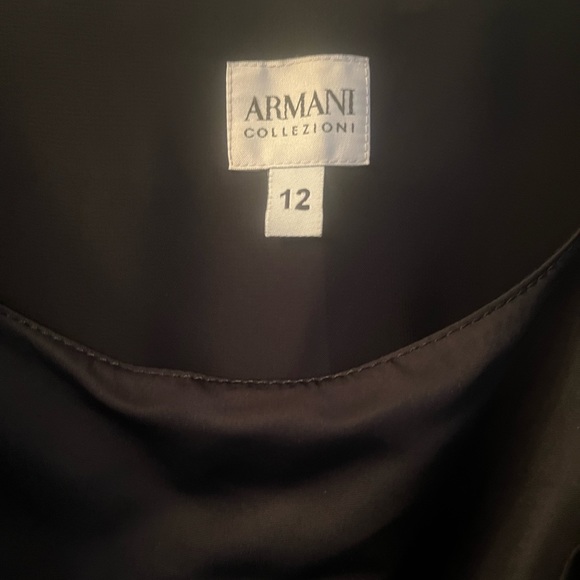 Armani Black Cocktail Dress - Picture 4 of 6